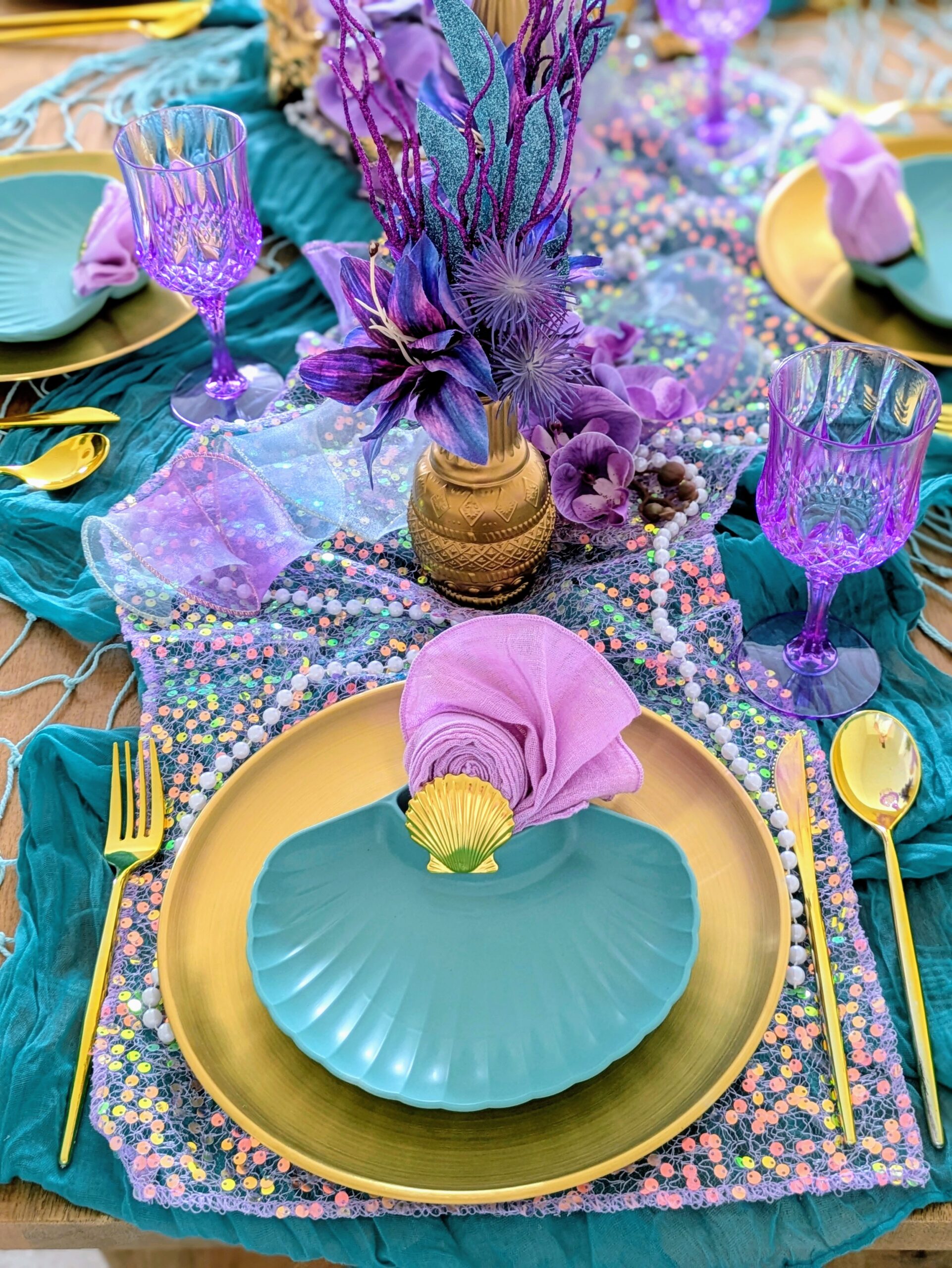 mermaid plate