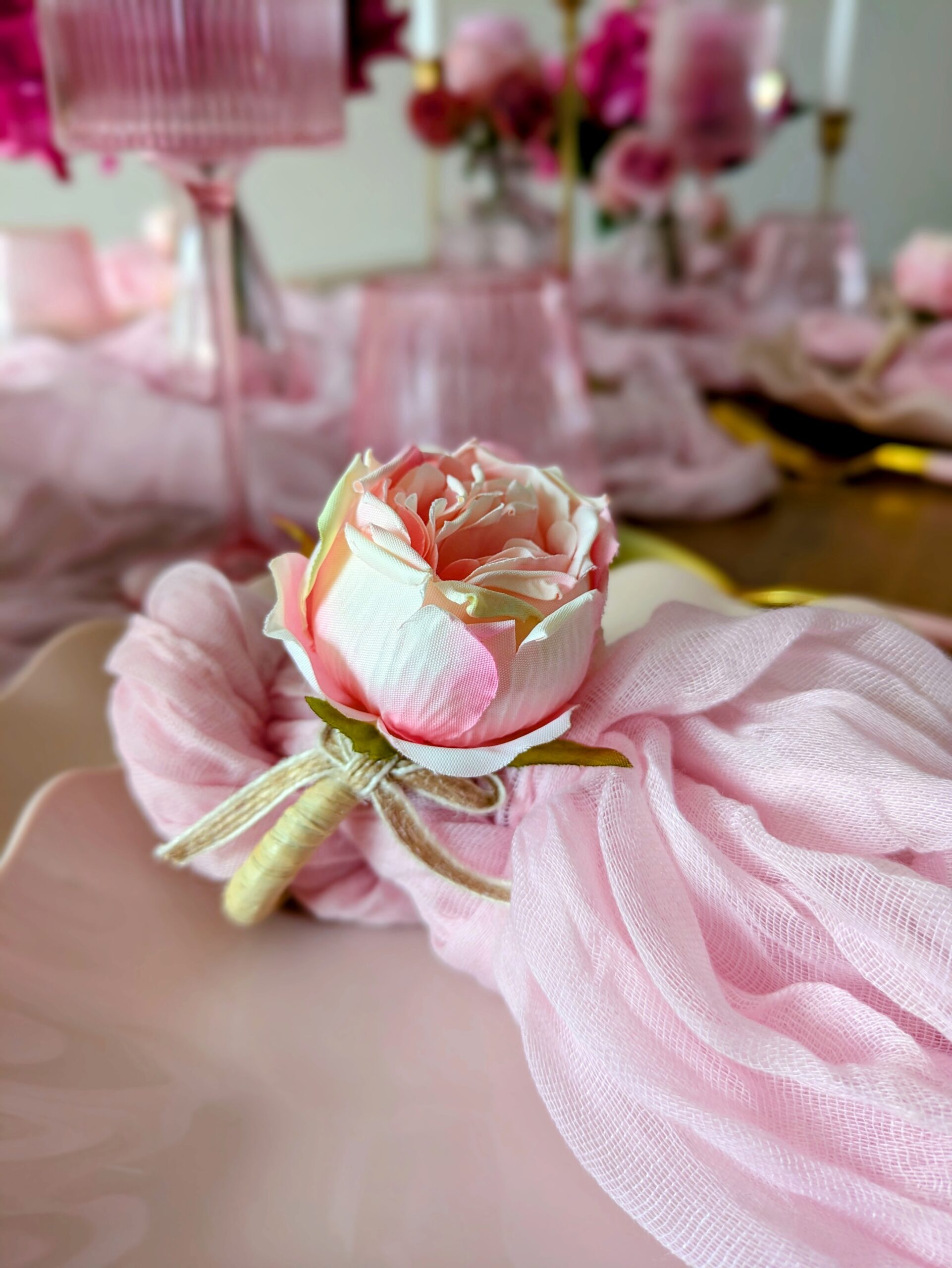 pinkscape napkin