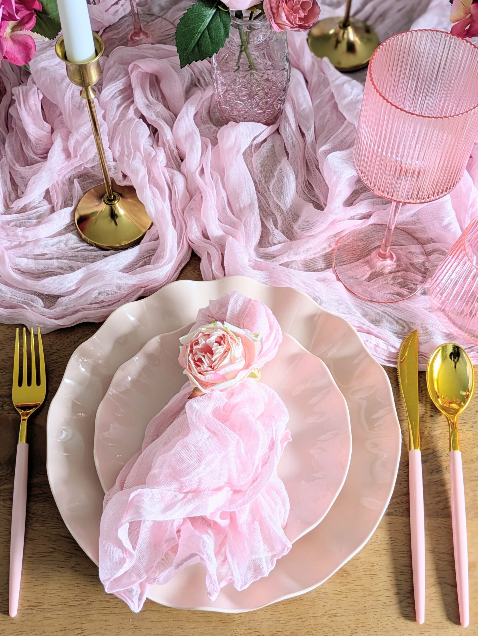 pinkscape place setting