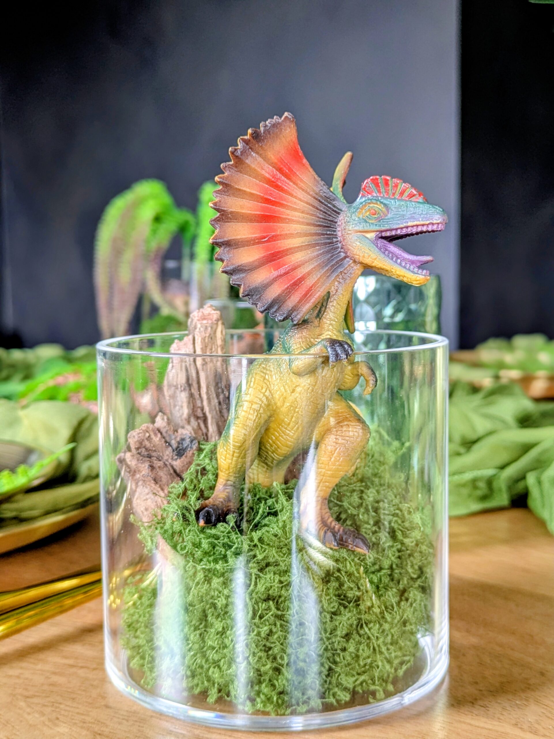 dinos close up